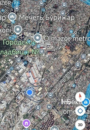 Фото 2 1-комн. квартира в Собир Рахимов метро