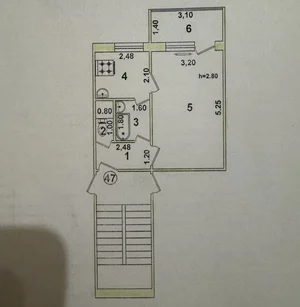 Фото 2 2-комн. квартира в Чиланзарском районе