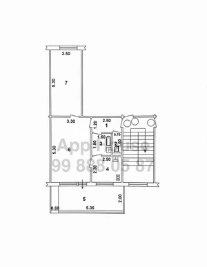 Фото 10 2-комн. квартира в Авиасозлар