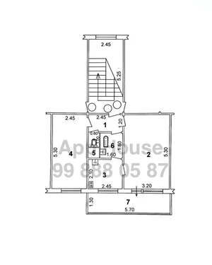 Фото 9 3-комн. квартира в Авиасозлар