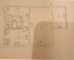 Фото 1 1-комн. квартира в Яшнабадском районе