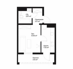 Фото 6 1-комн. квартира в Ассалом Сохил