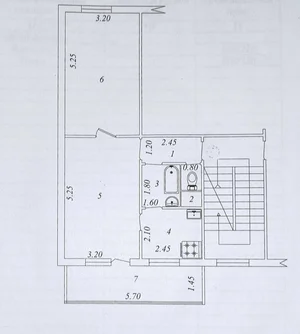 Фото 1 2-комн. квартира в Массив Ттз-1