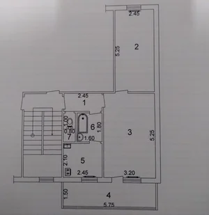 Фото 1 2-комн. квартира в Миразo Улугбекский Район