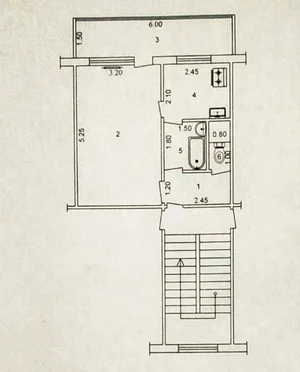 Фото 8 1-комн. квартира в Миразo Улугбекский Район