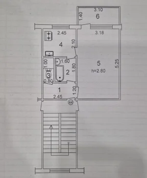 Фото 7 2-комн. квартира в Массив "Феруза"