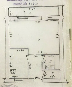 Фото 9 1-комн. квартира в Мирзо Улугбекском районе