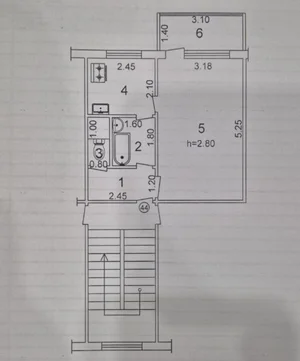 Фото 7 1-комн. квартира в Миразo Улугбекский Район