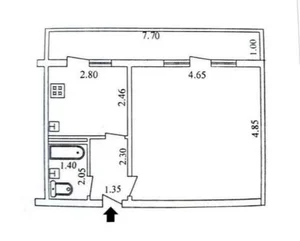 Фото 7 1-комн. квартира в Рынок "Рисовый"