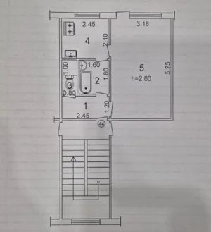 Фото 8 1-комн. квартира в Юнусабадский Район