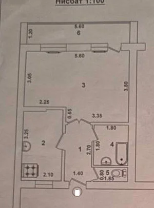Фото 1 2-комн. квартира в Яшнабадском районе