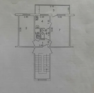 Фото 7 2-комн. квартира в Юнусабадском районе