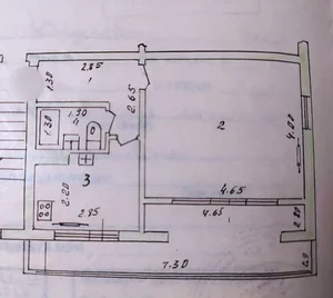 Фото 7 1-комн. квартира в Юнусабаде