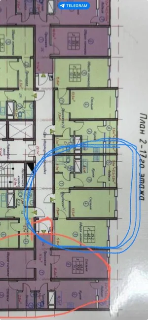 Фото 2 2-комн. квартира в Бектемир