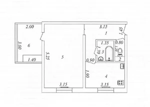 Фото 1 3-комн. квартира в Ахмад Югнакий