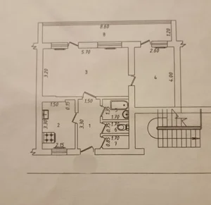 Фото 1 3-комн. квартира в Юнусабадском районе