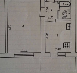 Фото 2 1-комн. квартира в Ялангаче