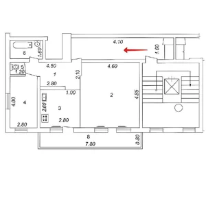 Фото 1 2-комн. квартира в ТТЗ-2