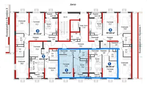 Фото 1 1-комн. квартира в NRG Yangi Baxt