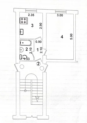 Фото 1 1-комн. квартира в Мирабадском районе