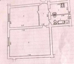 Фото 1 2-комн. квартира в Мирабадском районе