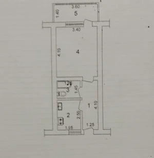 Фото 1 1-комн. квартира в МирзоУлугбекском районе