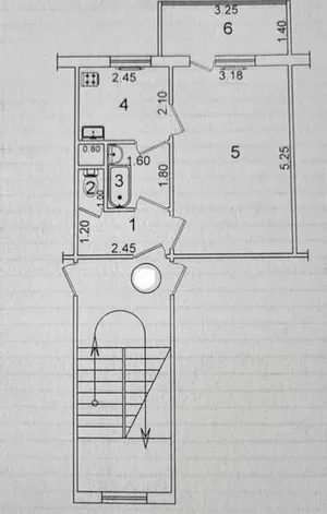 Фото 1 1-комн. квартира в Мирзо-Улугбекском районе