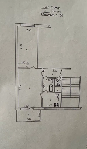 Фото 1 2-комн. квартира в МирзоУлугбекском районе