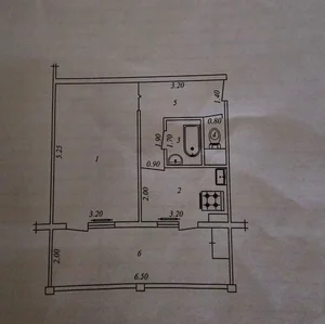 Фото 1 1-комн. квартира в Мирзоулугбек