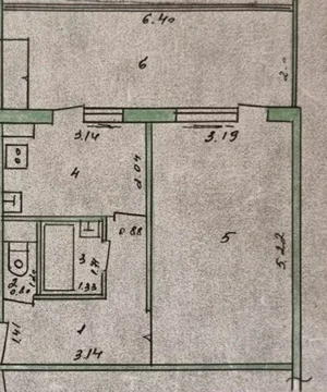 Фото 1 1-комн. квартира в Мирзо-Улугбекском районе