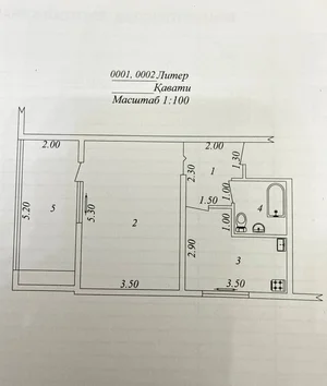 Фото 5 2-комн. квартира в Мирзо-Улугбекском районе
