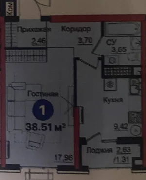 Фото 6 1-комн. квартира в Яшнабадский районе