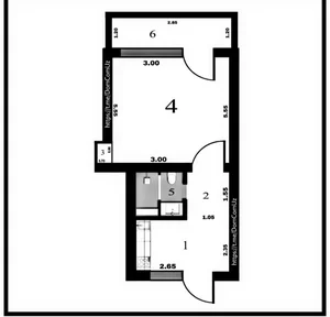 Фото 8 1-комн. квартира в Подмосковье перекрёсток
