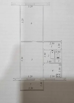 Фото 1 2-комн. квартира в Феруза Эко базар