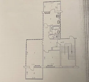 Фото 1 2-комн. квартира в Юнусабаде