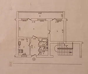 Фото 1 2-комн. квартира в Юнусабад