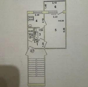Фото 3 1-комн. квартира в Шухрат перекресток