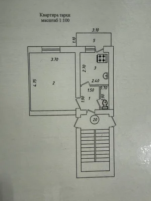 Фото 6 1-комн. квартира в Чиланзар Наққошлик