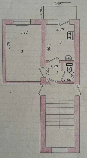 Фото 1 1-комн. квартира в Парус