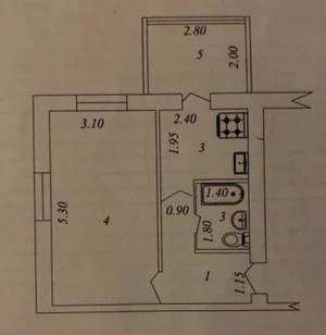 Фото 1 1-комн. квартира в Академ Городок