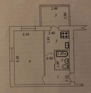 Фото 1 1-комн. квартира в Академ Городок