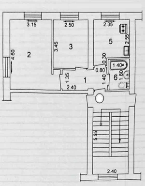 Фото 1 2-комн. квартира в Мирзо-Улугбекском районе