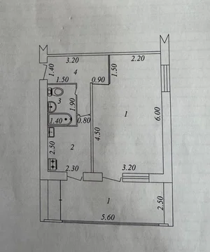 Фото 8 1-комн. квартира в Поселок Улугбек