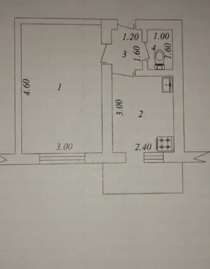 Фото 1 1-комн. квартира в Ялангач