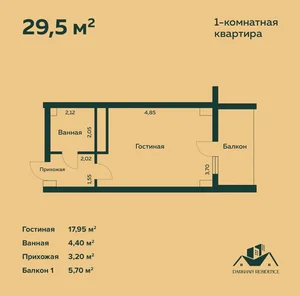 Фото 2 1-комн. квартира в Мирзо-Улугбекском районе