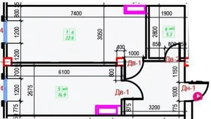Фото 2 2-комн. квартира в Obi Hayot