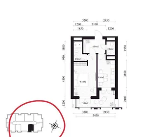 Фото 1 1-комн. квартира в Мирзо Улугбек