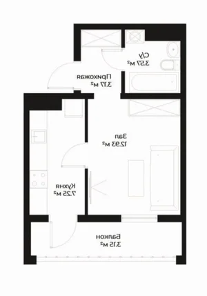 Фото 2 1-комн. квартира в Яшнабадский район