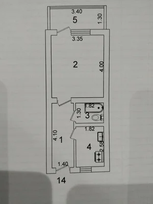 Фото 10 1-комн. квартира в Юнусабад15