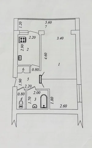Фото 1 3-комн. квартира в Мирзо-Улугбекском районе